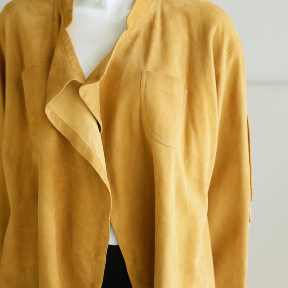 Vintage Deerskin Waterfall Front Fringe Jacket - Picture 3 of 15